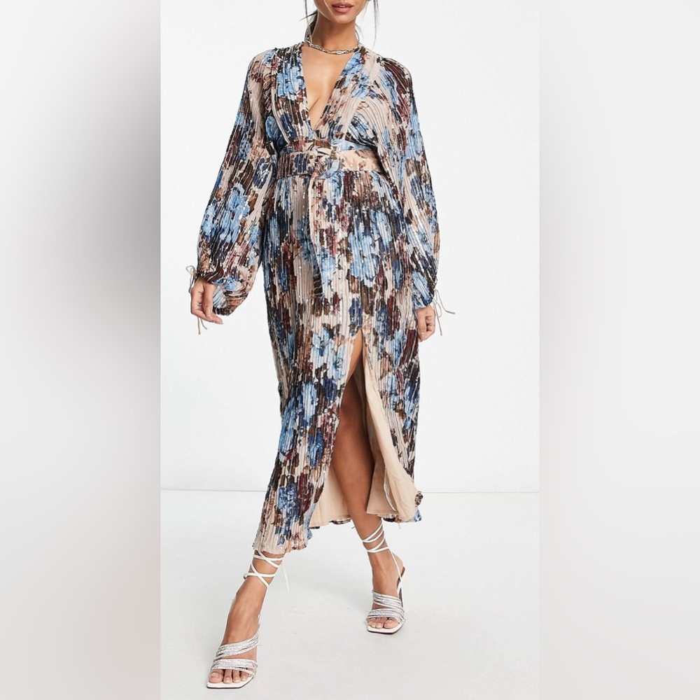 Embellished Midi Dress